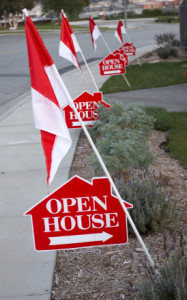 Open House Signs- Costa Mesa real estate